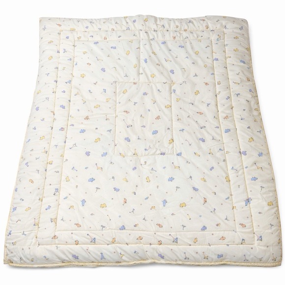 John Lennon Carters Baby Blanket Nursery Quilt Crib Comforter Love Animals - Picture 5 of 5